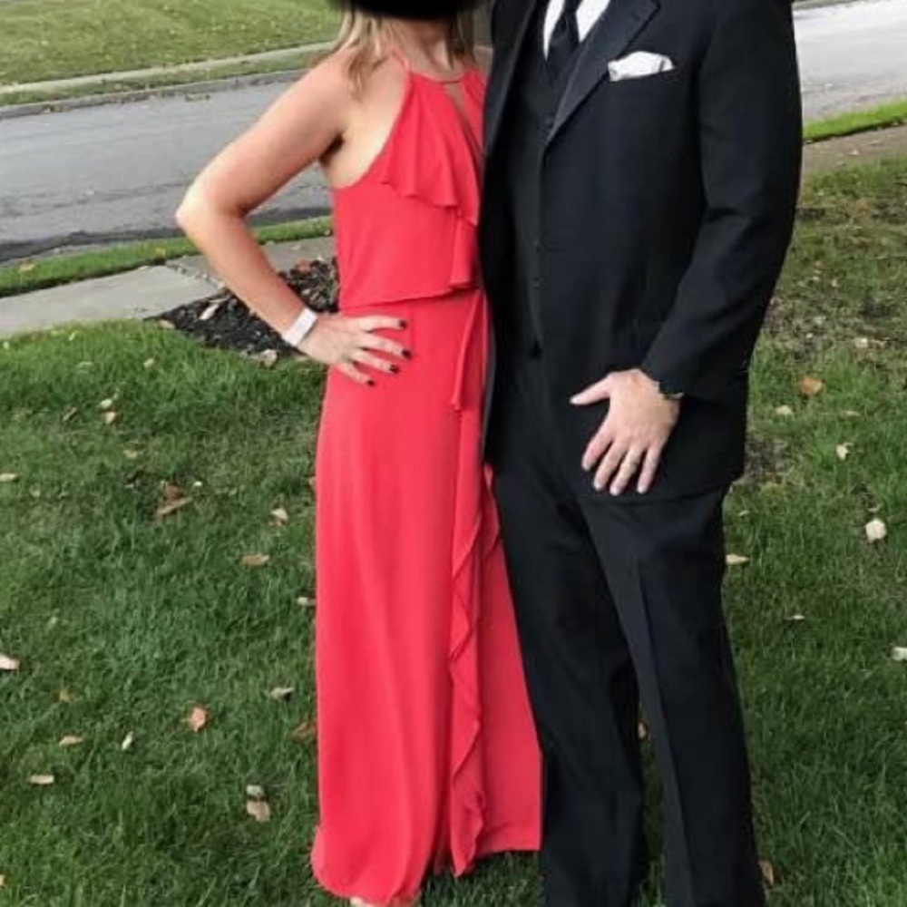 BCBG gown